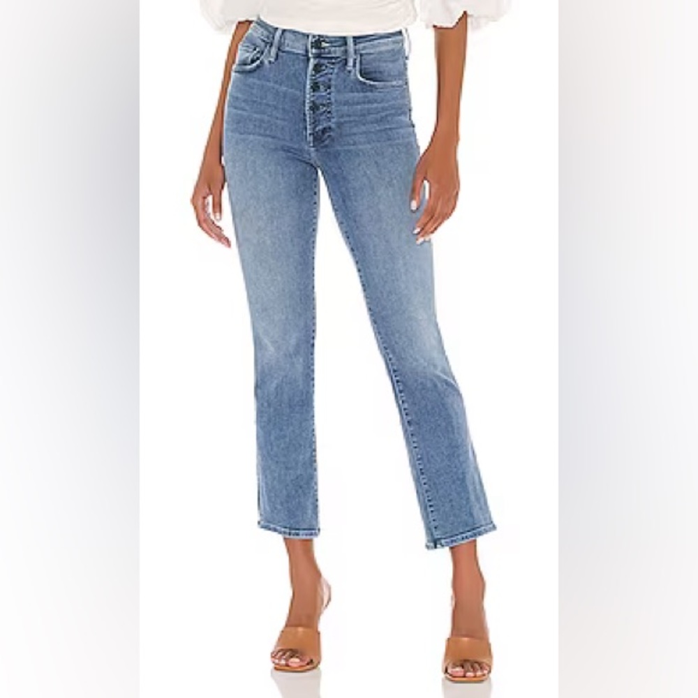 MOTHER- The Pixie Insider Ankle in Group Bathing Size: 28